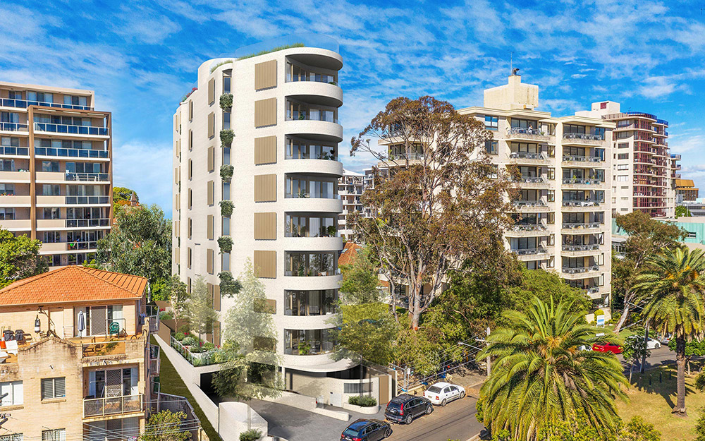 3d Photomontage 3d Render S6191 21 Waverley Crescent Bondi Junction 21756 C1 1118