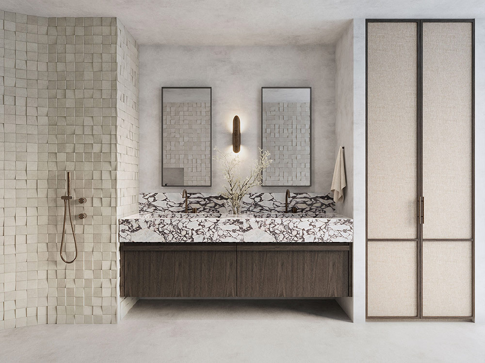 10494 Designer Bathroom (two Images) S31250 B 0208