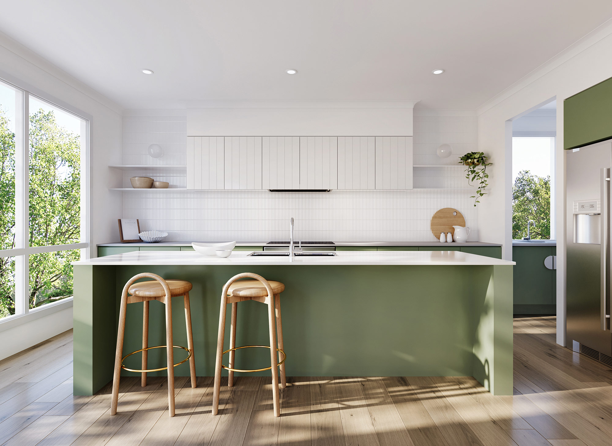 3d Rendering Kitchen 10599 Flagstone Display S31392 Kitchen 01 0316